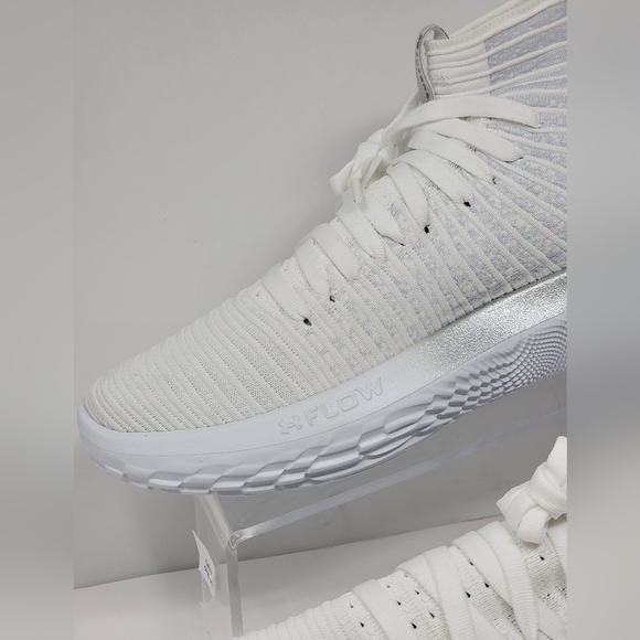 Under Armour Men\'s Size 12.5 UA FUTR X White ELITE Platinum Shoes 3028021100 New main image 7
